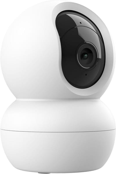 Beveiligingscamera Binnen - Scherpe Camera - Huis Bewaken - Mensherkenning Sirene - 2MP Resolutie - Wit
