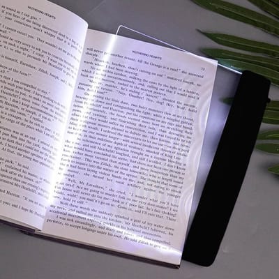 Boncy® Draadloos Leeslampje voor Boek - Boekenlegger & Bedlampje voor in Bed - Bladwijzer Lamp voor Slaapkamer - Leeslamp Boekenleggers - Boeklamp