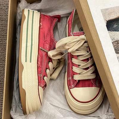 Niche Ontwerp Dikke Zool Canvas Schoenen Kinderen Lente en Herfst Nieuw Veelzijdige Casual Sportschoenen Board Schoenen 40 brown