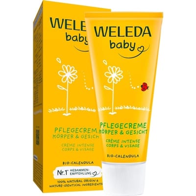 WELEDA Baby's en kinderen Calendula lichaams- gezichtsverzorging Lotions Unisex 75 ml