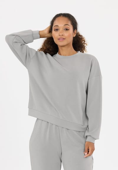Dames sweatshirt met ronde hals Athlecia Jillnana