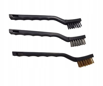 MAGMA 6-delige handborstelset: Staal, Messing, Nylon