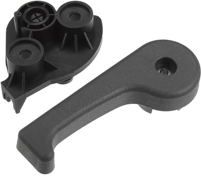 Dailygoods- Handgreep Zwart - Kappen Openen - Vervangbaar - Voor Kia Forte 2010-2020 - Voor Hyundai Elantra 2006-2017 - Basisgrootte 6.8x5.2cm - Deurgreep