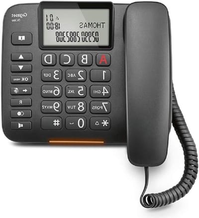 Draadloze Telefoon - Vaste Telefoon - Thuis Bellen - Nummerherkenning - 78 x 20 x 195 cm - Zwart