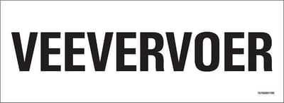 Pickup bord 33x12 cm - Veevervoer