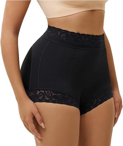 Dunne Taille Shaping Shorts voor Vrouwen met Kanten, Slankmakende Ondergoed voor een Mooi Silhouet en Ondersteuning van de Billen