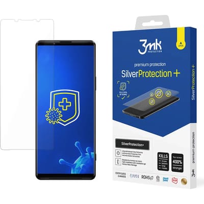 Antimicrobiële beschermingsfilm 3MK Sony Xperia 1 III 5G SilverProtection+