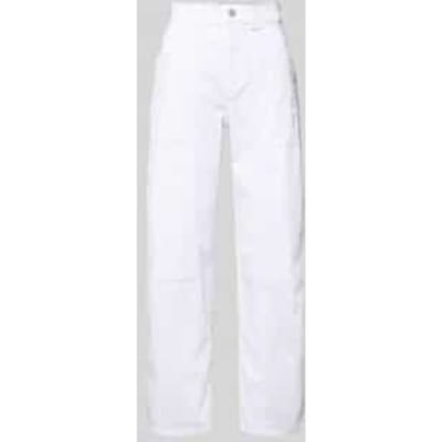 Barrel fit jeans van lyocellmix model 'Mari sharp'