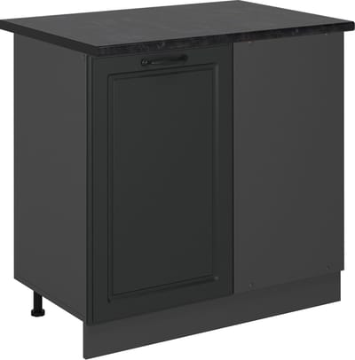 Vicco R-Line Hoekkast – 86 cm, WB Antraciet Antraciet landhuis