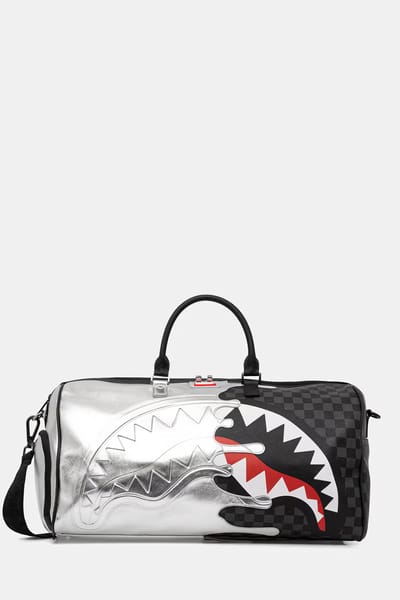 Unisex Adult Bag Sprayground Silver Side Drip Unisex