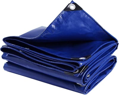 Waterdichte Dekzeilen - Zeildoek Grondzeil - Afdekken van Spullen - Verdikt Scheurbestendig PVC - 1x1.8m - Transparant