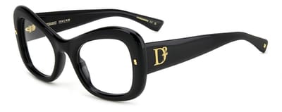 Dsquared2 D2 0138 Black 52/23/140 WOMAN Brilmonturen