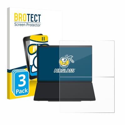 Screenprotector 3 Stuks voor ASUS ZenBook Duo UX8407 Beschermglas transparant