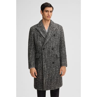 Mantel Park Lane, zwart gemêleerd