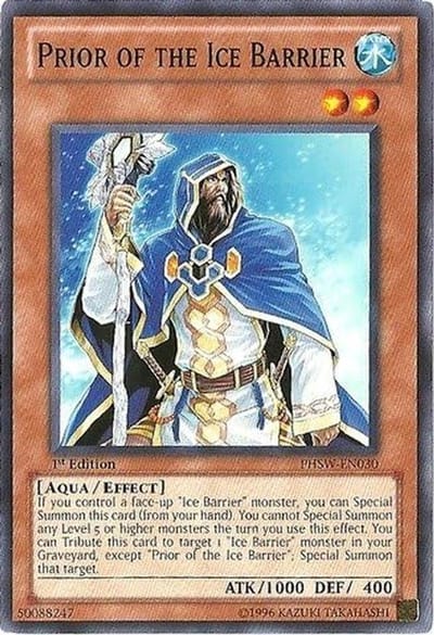 Yu-Gi-Oh! Kaartspel Kaart - Prior of The Ice Barrier - Photon Shockwave