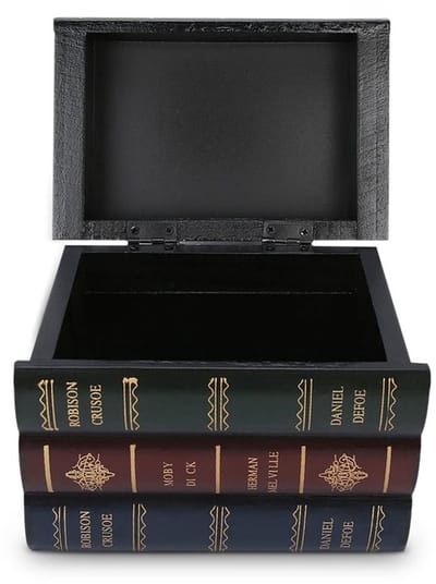 Dailygoody - Boek Doos - Decoratieve Opbergdozen - Faux Boek Design