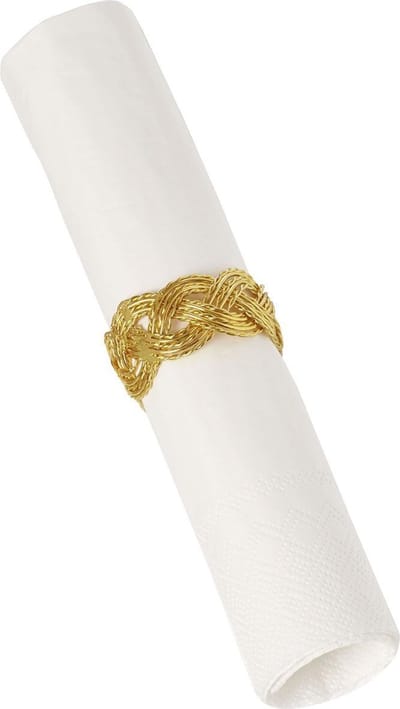 IHR NAPKIN RING goud servetring - Set van zes