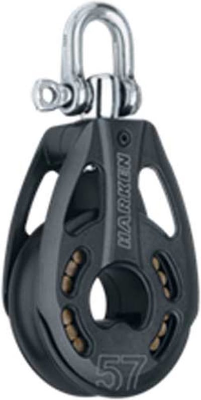 Harken Katrol Met Hoge Belastbaarheid 57 Mm Zwart