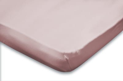 Eleganzzz Hoeslaken Topper Jersey Stretch - Light Pink - Hoeslaken 80/90x190/200cm - Eenpersoons - 100% Katoen - Topper - Hoeslakens