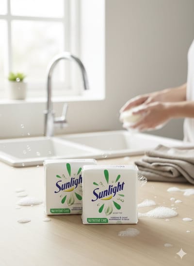 2 x Sunlight Zeep Nutritive Care – Voedend & Zacht – Verzorgende Hand- en Lichaamszeep – Met Hydraterende Ingrediënten