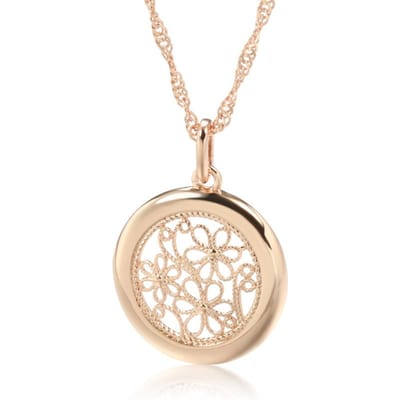Collier Boho Couleur Or Rose Luxe Pour Femmes Pendentif Fleur en Métal Brillant Bijoux Fins Quotidien Haute Qualité Nouveau 50cm beige