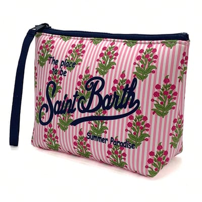Sac Belle Femme Europe Sac de Rangement Portable pour Femme Sac de Toilette Matériau de Plongée Sac à Cosmétiques Imperméable C