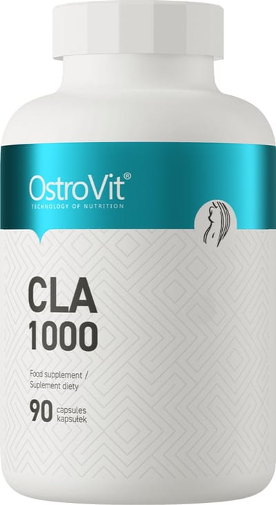 OstroVit CLA 1000 mg – 90 Softgels – Geconjugeerd Linolzuur – Ondersteunt vetmetabolisme & spierdefinitie – Hooggedoseerd CLA Supplement