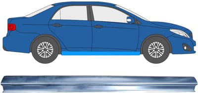 Reparatie dorpel voor Toyota Corolla E14 E15 2007-2013 / Links = Rechts