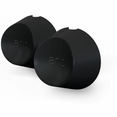 Arlo magnetisch wandmontage (zwart) - WANDMONTAGE - Arlo Gecertificeerd Accessoire - magnetisch wandmontage, weersbestendig - Compatibel met Arlo Ultra 2, Ultra, Pro 5, Pro 4, Pro 3 beveiligingscamera's, Set van 2 - VMA5001-10000S