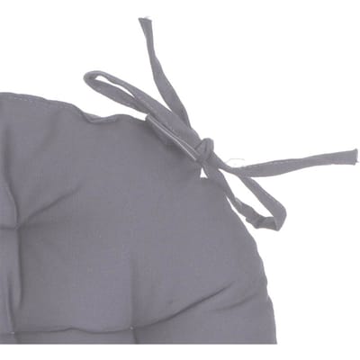 Eazy Living Stoelkussen Lys Licht Grijs - 38 cm x 38 cm - 4 Stuks