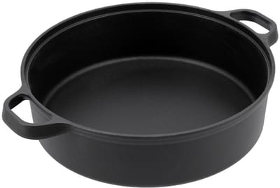 Yato Grillpan - Gietijzeren Pan - 28cm - Hoogwaardige Kwaliteit - Voor Gasbarbecues