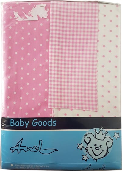 Anel Hemel voor Kinderbed - Roze-Wit