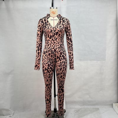 Dameskleding, Herfst en Winter Opstaande Kraag, Lange Mouw Taille en Heuplift Jumpsuits, Sport Fitness Hardloop Pak, Vrouwen S gray