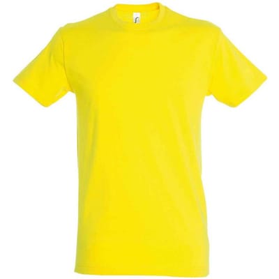 SOLS Unisex Regent T-shirt voor volwassenen (Citroen)