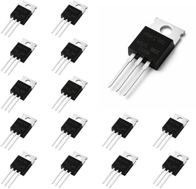 N Channel MOSFET 55V 47A TO-220AB Transistor voor Elektronica Projecten, Arduino, DIY Schakelingen en Rectifiers