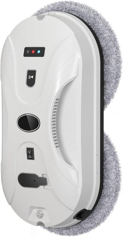 Automatische Ramenwasser Robot - Ramenreiniger Robot - Ramen Schoonmaken - Dubbele Watersproeier - 29.5x14.2x9.5cm - Wit