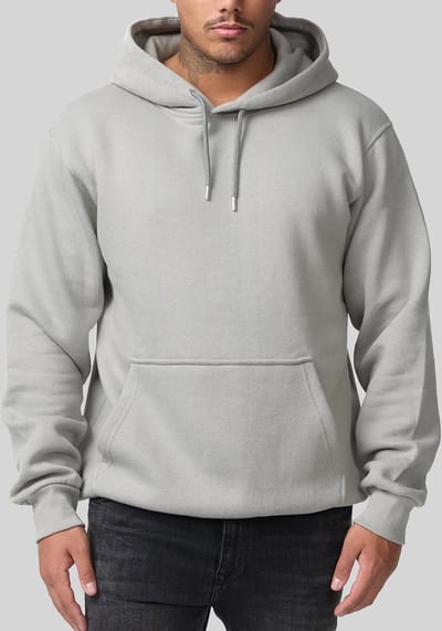 Smith & Solo Hoodie Heren - Sweatshirt Heren Met Capuchon - Katoen - Grijs M