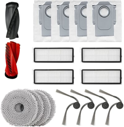 Roborock Qrevo Curv en Edge Onderhoudsset (Plus.Parts® alternatief voor 8.02.0411)