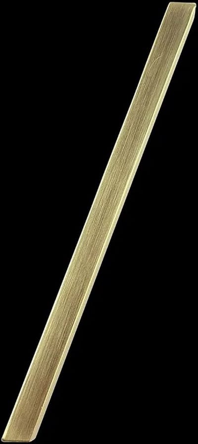 Huisnummer Goud 12,5 cm Backslash - Gouden Huisnummer - modern huisnummer 125 mm