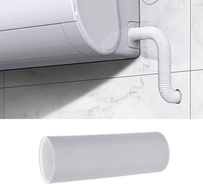 Airco Afvoerslang - Flexibel Kanaal - Ruimte Koelen - Universele Pasvorm - 2 Meter - Wit