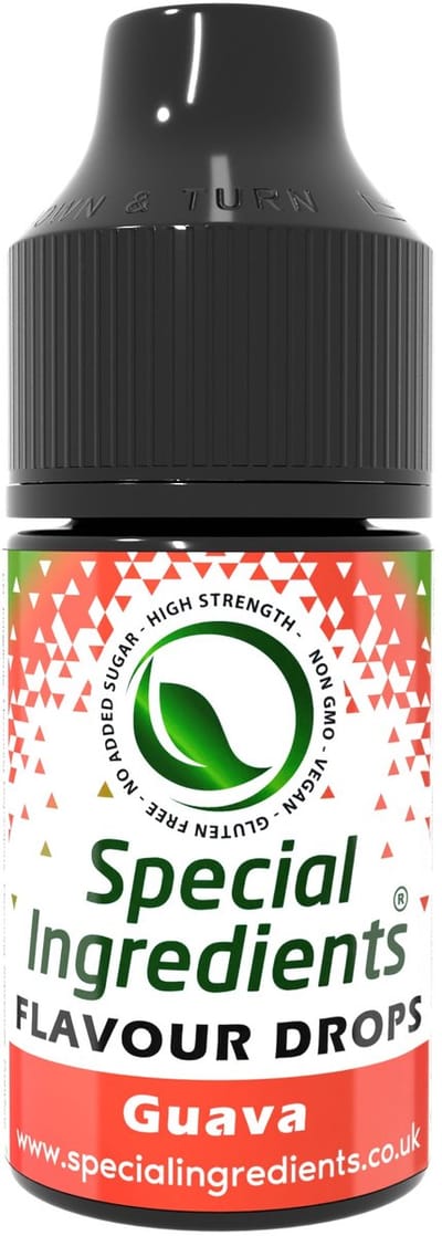 Guave Smaak Druppels - 30 ml - Smaakdruppels - Flavour Drops - Moderne Gastronomie - Moleculair Koken - Hersluitbare Pot - Recycled Plastic