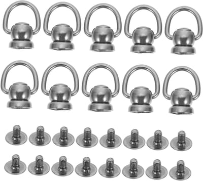 Vervangende Sluitingen - Tas Gespen - DIY Projecten - Set van 5 - 50 stuks - Zwart