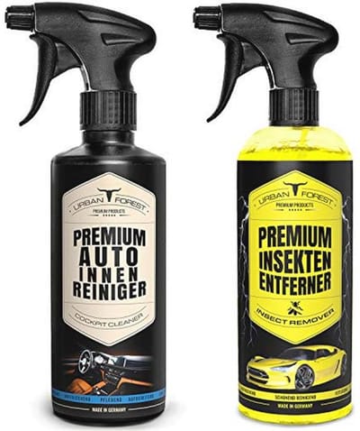 Auto interieurreiniger en insectenverwijderaar set - 2 x 500 ml voor optimaal onderhoud