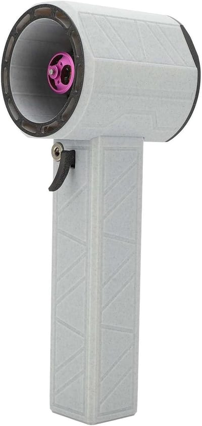 Elektrische Luchtturbo - Handheld Ventilatorblazer - Stof Verwijderen - Traploze Snelheidsregeling - 1400g Stuwkracht - Wit en Zwart