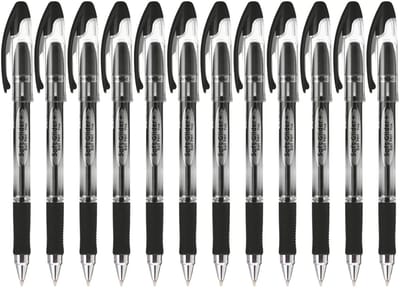 Penac Balpen - Zwart- Soft Glider + - 1.0 mm - 12 stuks