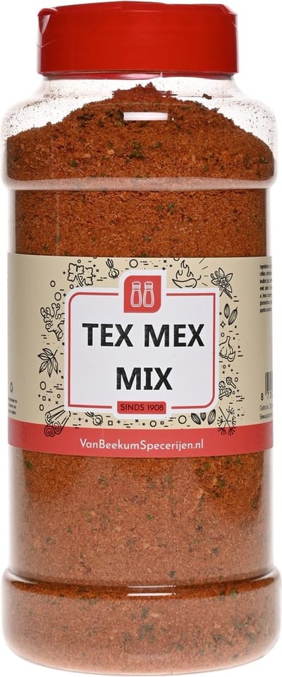 Van Beekum Specerijen - Tex Mex Mix - Strooibus 600 Gram