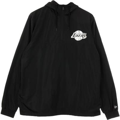 Heren pull-on windjack Nba metallic windjack Loslak zwart
