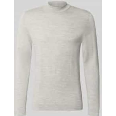 Slim fit shirt met lange mouwen van zuivere scheerwol model 'Arwon'