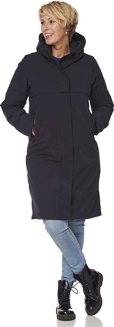 Happy Rainy Days Lange Regenjas Dames Vegas Blue Graphite