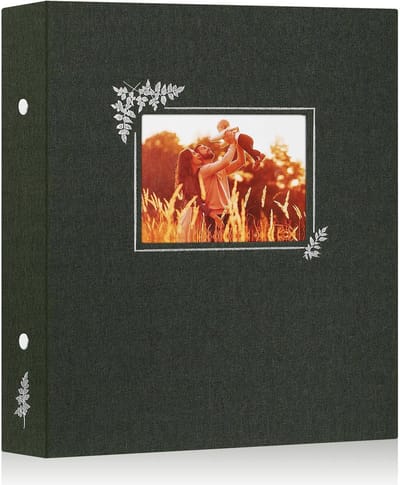 Fotoalbum 11,5 x 15 cm met Linnen Omslag voor 400 Foto's